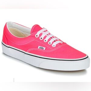 Neon pink era vans